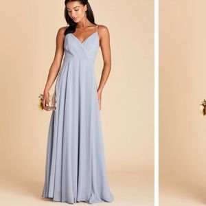 Dusty blue dress